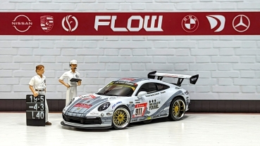 Decal Porsche 911 991 GT3 R #911 Manthey Grello Nürburgring WHITE ​SCALE 1:43